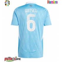 Camiseta Bélgica Axel Witsel #6 Visitante Equipación Eurocopa 2024 manga corta